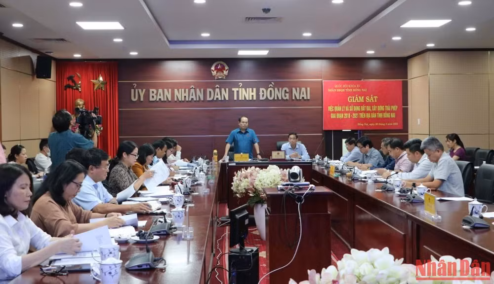 Quang cảnh buổi giám sát.