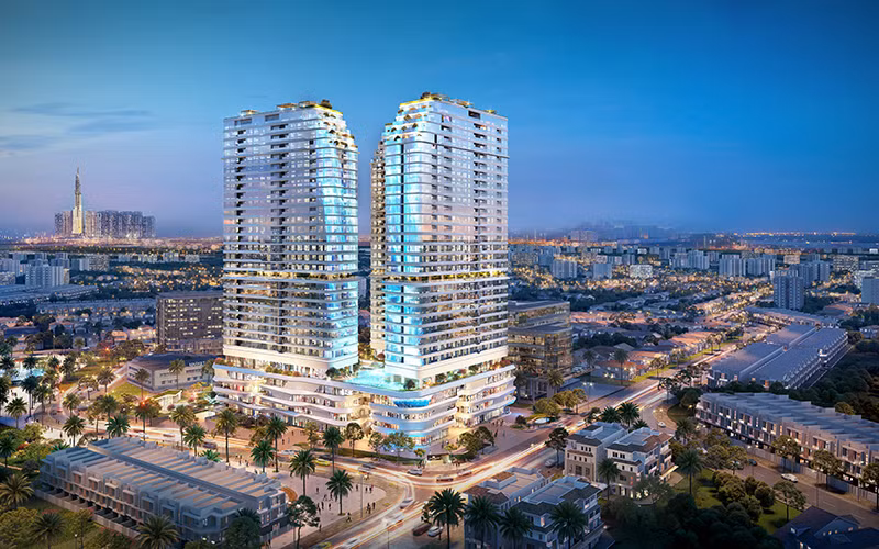 Công trình kiến trúc ấn tượng King Crown Infinity thu hút ánh nhìn của bất cứ ai đặt chân đến TP Thủ Đức