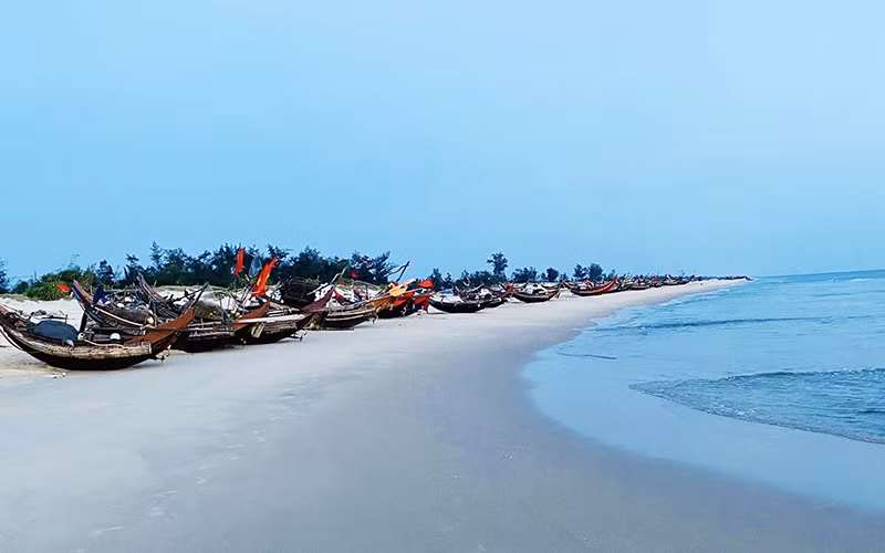 Khu vực biển Mỹ Thủy ở huyện Hải Lăng chuẩn bị hình thành Khu bến cảng Mỹ Thủy.