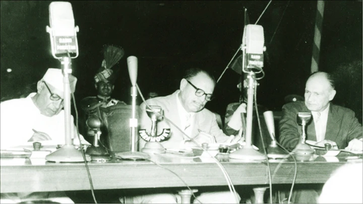Hiệp ước IWT được ký năm 1960 là dấu mốc quan trọng của quan hệ hai nước. Ảnh: REUTERS
