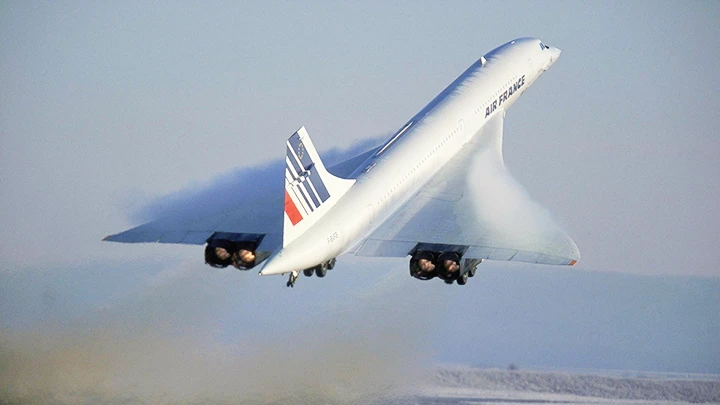 Máy bay Concorde từng là biểu tượng trên bầu trời hàng không thế giới. Ảnh: GETTY IMAGES