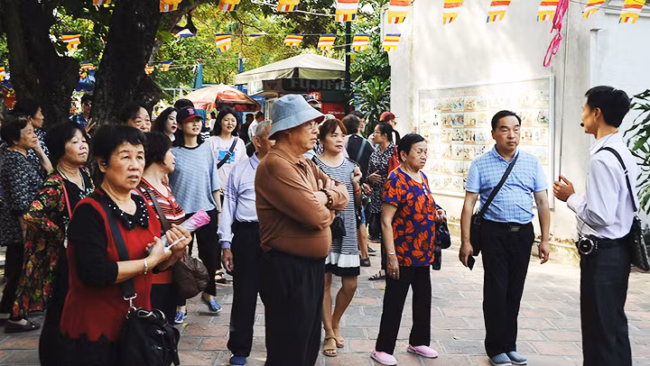 Lượng khách quốc tế đến Việt Nam trong tháng 1/2025 đạt gần 2,1 triệu lượt. Ảnh: BẮC SƠN