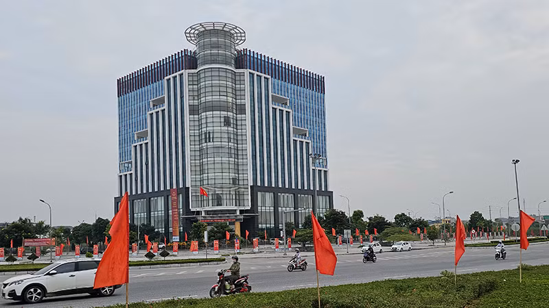 Tòa nhà Trung tâm Công nghệ thông tin tỉnh Thanh Hóa.