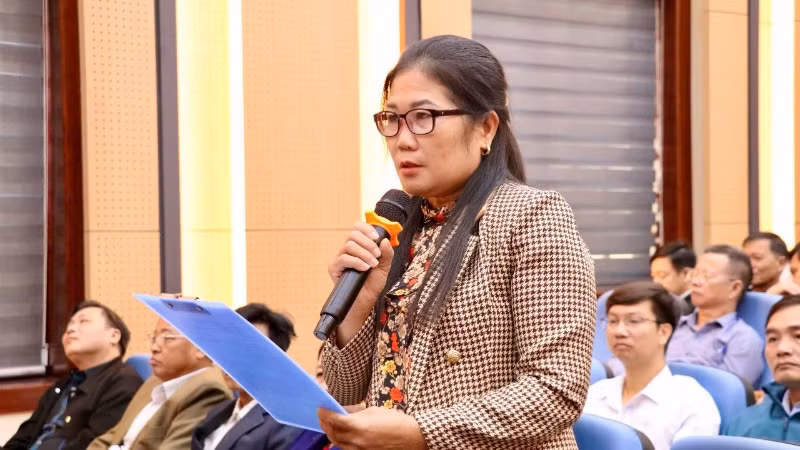 Chi Hội trưởng Nông dân thôn Đại Áng, xã Ninh Hòa, Hoa Lư, đề nghị tỉnh có chính sách hỗ trợ nhân rộng mô hình nuôi con đặc sản, như Cà Cuống... tại địa phương.