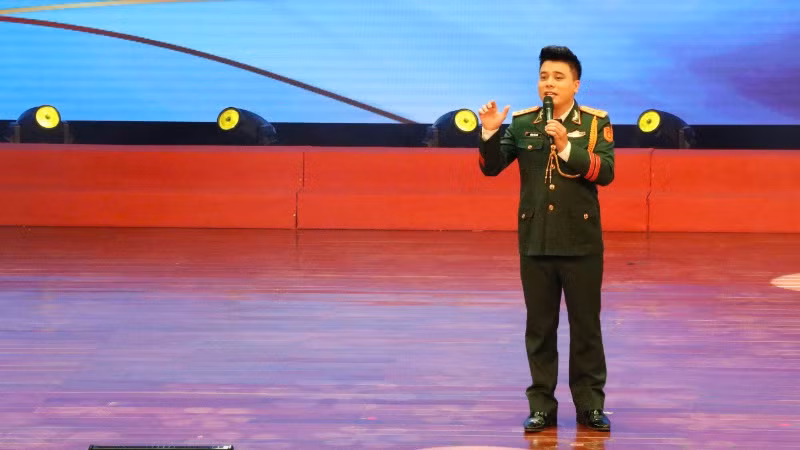 Một tiết mục tại Liên hoan âm nhạc toàn quốc năm 2024.