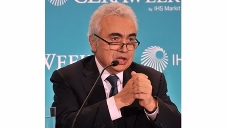 Giám đốc điều hành IEA Fatih Birol. (Ảnh: Tân Hoa xã)