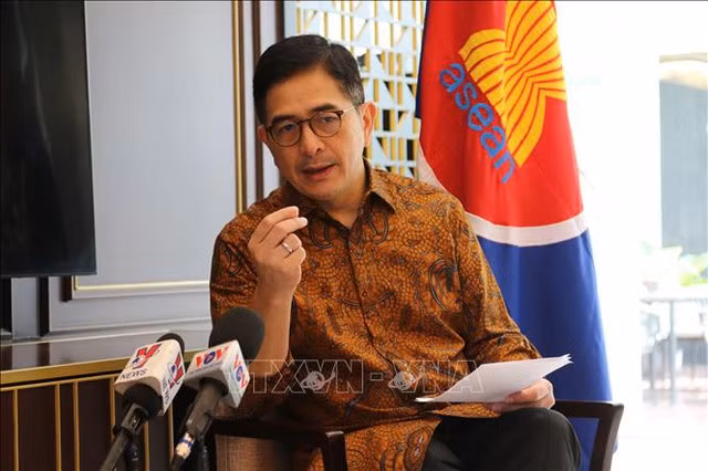 Chủ tịch ASEAN-BAC Arsjad Rasjid đánh giá Việt Nam đã có nhiều đóng góp tích cực vào việc thực hiện các ưu tiên kinh tế của Chủ tịch ASEAN trong năm 2023. (Ảnh: TTXVN)