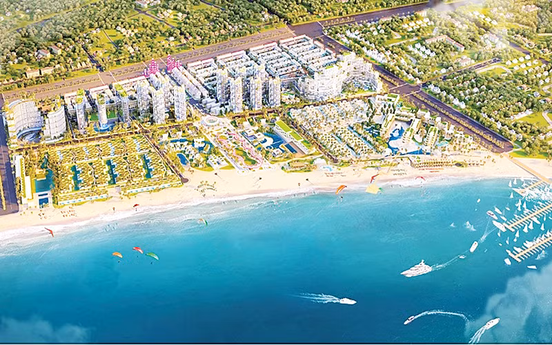 Các khu đô thị biển đa tiện ích được săn đón.