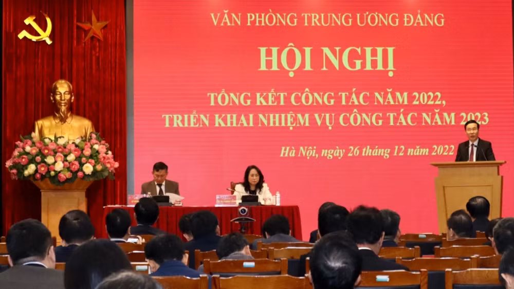 Toàn cảnh hội nghị.