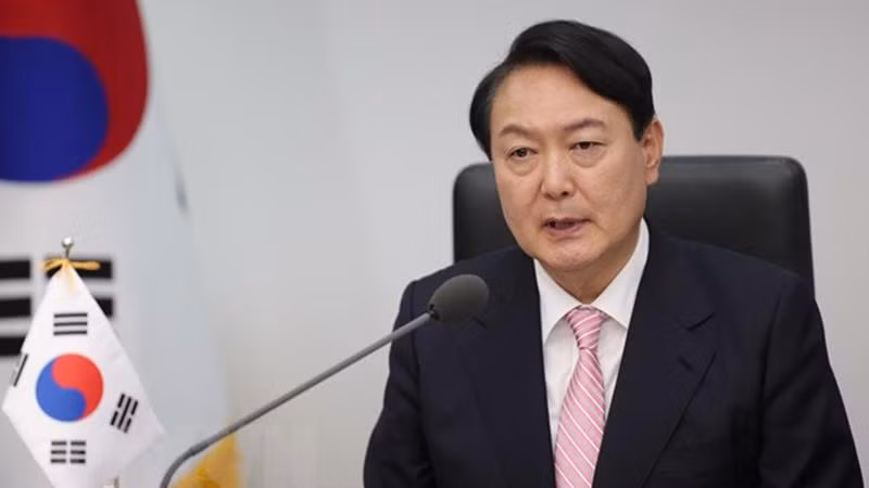 Tổng thống Hàn Quốc Yoon Suk-yeol. (Ảnh: Yonhap/TTXVN)