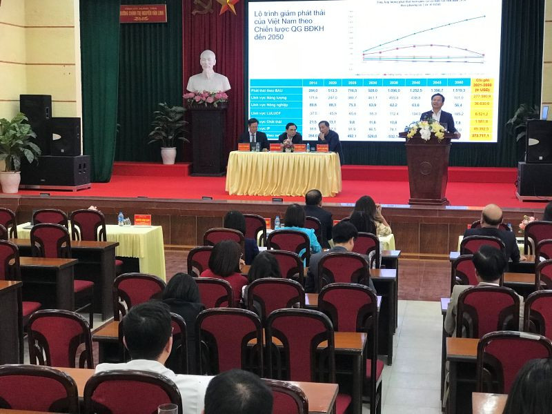 Tọa đàm khoa học chuyển đổi năng lượng công bằng tại tỉnh Hưng Yên.