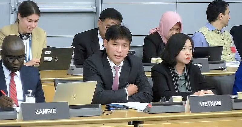 Phó Tổng cục trưởng Đặng Ngọc Minh trình bày tham luận tại Diễn đàn IF on BEPS lần thứ 15.