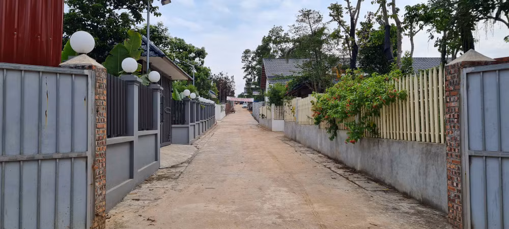 Khu vực người dân xây dựng trái phép tại phường Liên Bảo.