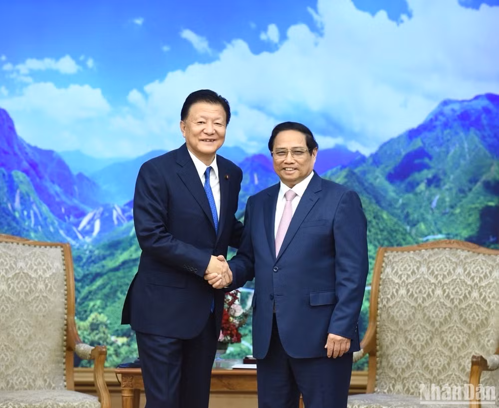 Quang cảnh buổi tiếp.