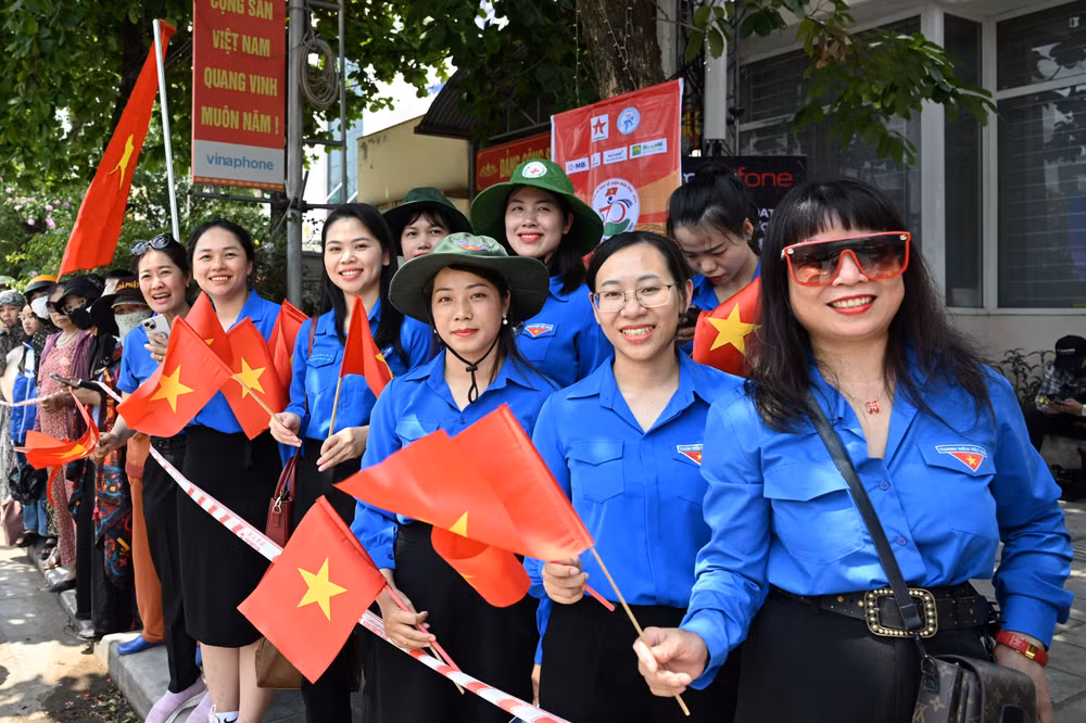 Niềm vui của các khán giả.