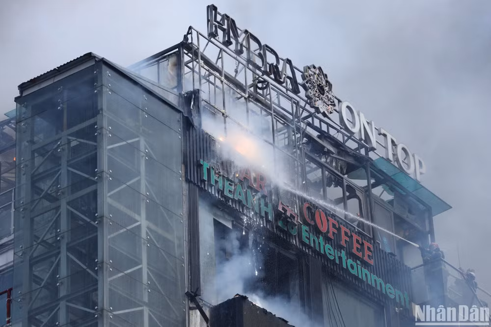 Hiện trường vụ việc.