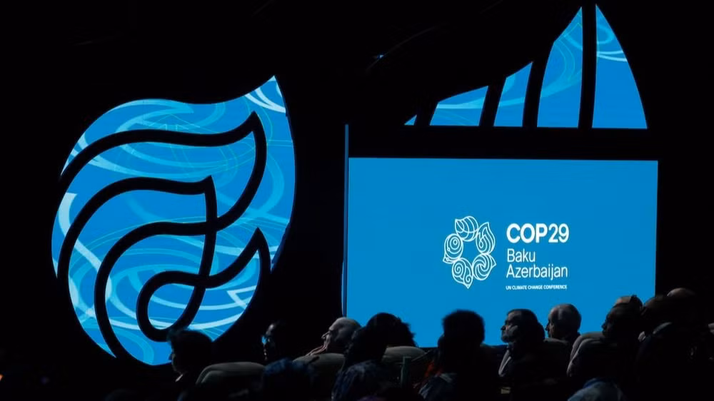 Ngày 13/11, Hội nghị lần thứ 29 Các bên tham gia Công ước khung của Liên hợp quốc về biến đổi khí hậu (COP29) tiếp tục chương trình làm việc tại thủ đô Baku của Azerbaijan. (Ảnh: Reuters)
