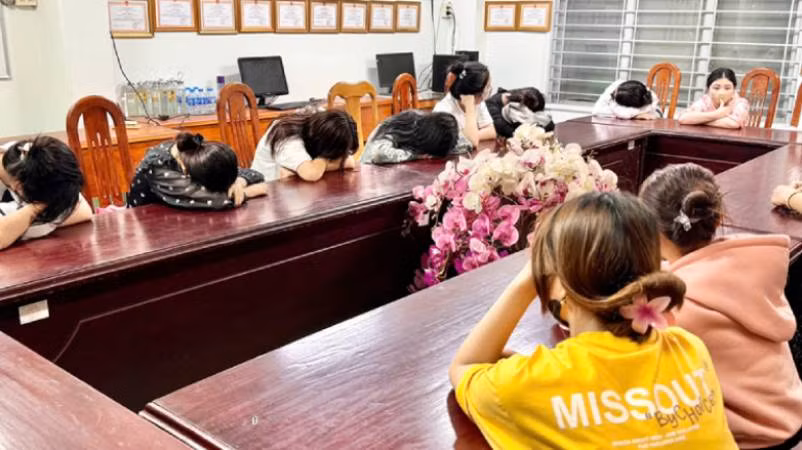 Các đối tượng liên quan trong vụ án.