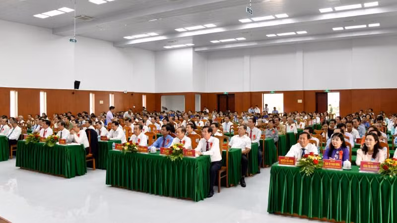Quang cảnh buổi họp mặt.