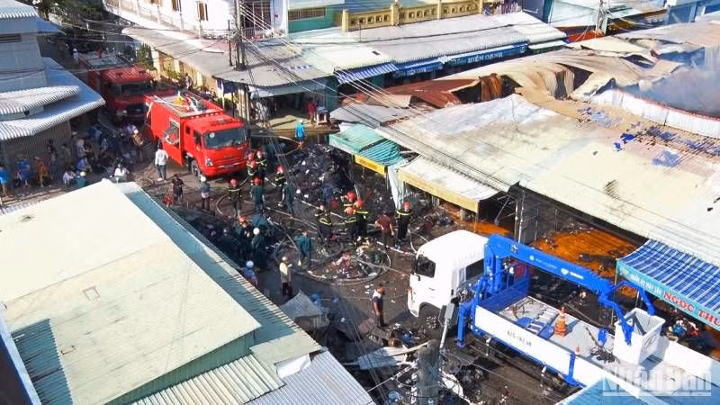 Hiện trường vụ cháy