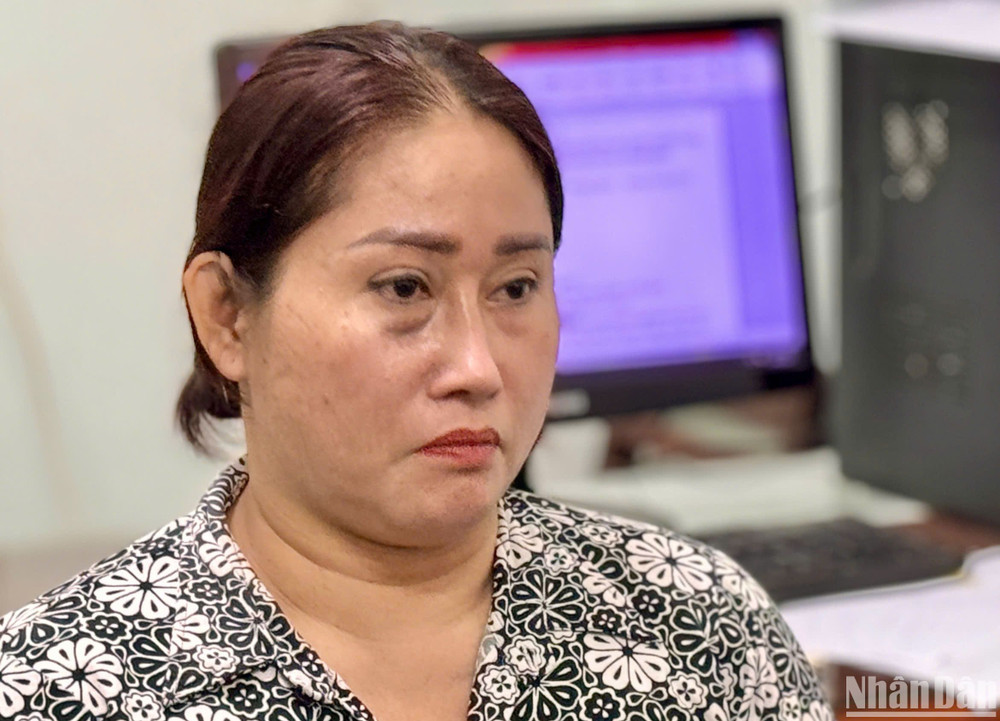 Đối tượng Phan Thị Cẩm Hừng.