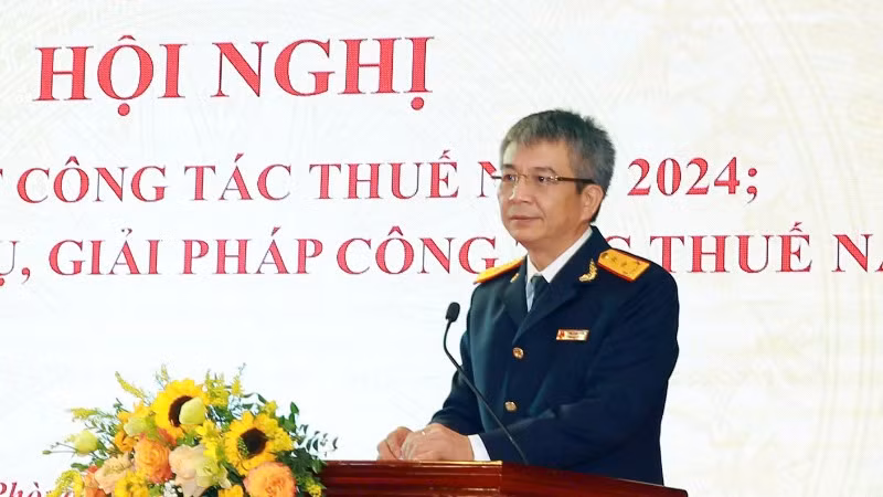 Tổng cục trưởng Mai Xuân Thành đánh giá cao nỗ lực hoàn thành xuất sắc nhiệm vụ của Cục Thuế thành phố Hải Phòng.