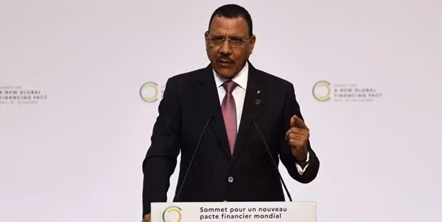 Tổng thống Niger Mohamed Bazoum. (Nguồn: AP)