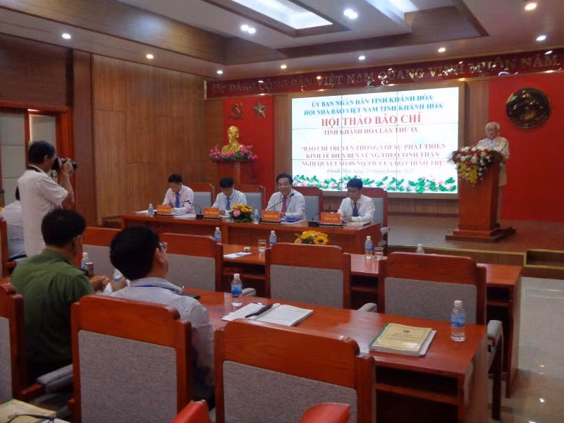 Quang cảnh hội thảo.