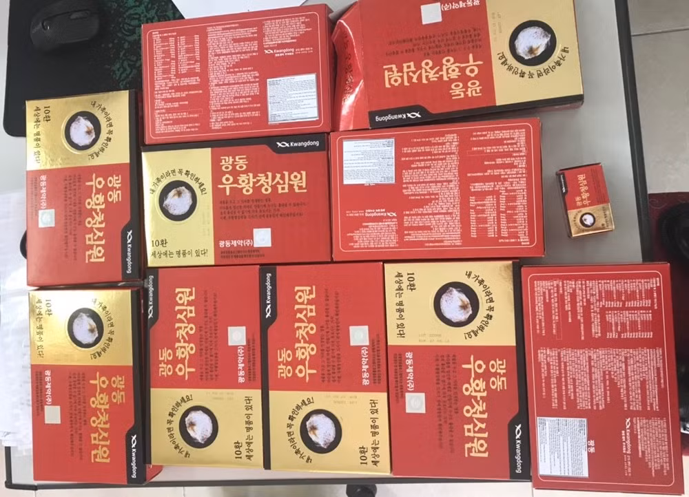 Lô thuốc "An Cung Hoàn" bị lực lượng quản lý thị trường thu giữ