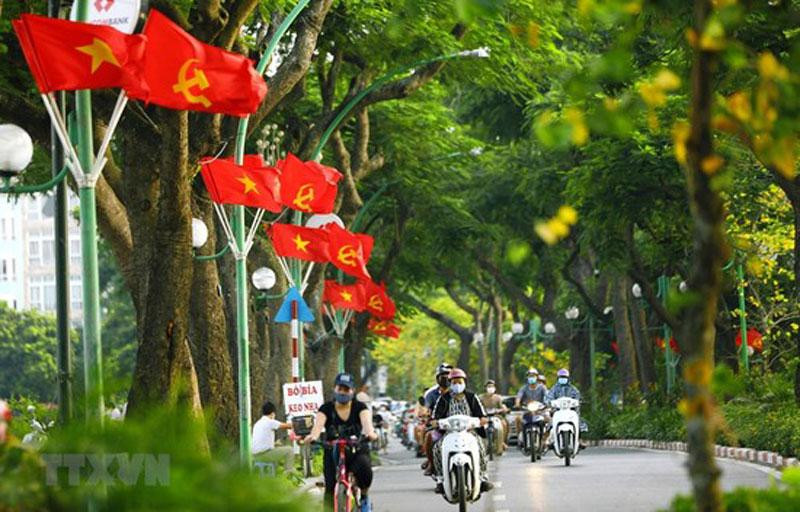 Khu vực Hà Nội ngày nắng, có nơi nắng nóng, chiều tối và đêm có lúc có mưa rào và dông. (Ảnh minh họa)