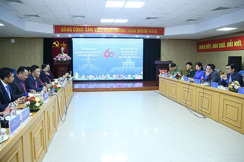 Hội đàm cấp cao giữa Trung ương Đoàn Thanh niên Cộng sản Hồ Chí Minh và Trung ương Đoàn Thanh niên Nhân dân Cách mạng Lào.