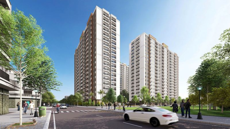 Phối cảnh dự án Ecohome Sông Thương.