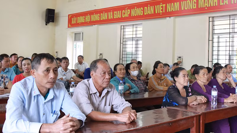 Các đại biểu dự hội nghị.