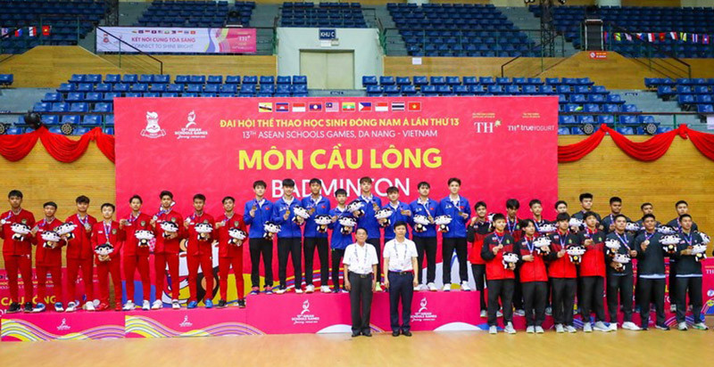 Cầu lông Việt Nam xuất sắc giành Huy chương Vàng ở nội dung đồng đội nam.