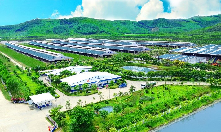 Lượng carbon trung hòa của trang trại Green Farm tương đương 30.000 sân bóng phủ đầy cây xanh, lượng nước tuần hoàn tương đương 86 hồ bơi Olympic. Lượng carbon trung hòa của trang trại Green Farm tương đương 30.000 sân bóng phủ đầy cây xanh, lượng nước tuần hoàn tương đương 86 hồ bơi Olympic.