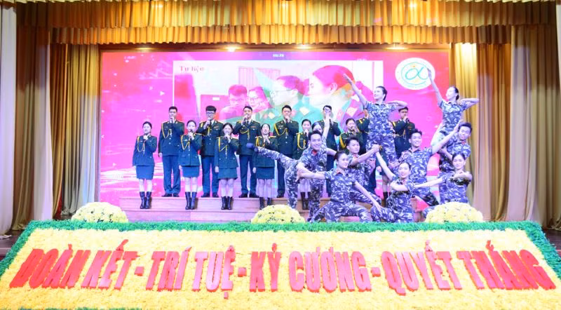 Một tiết mục văn nghệ tại Đại hội.
