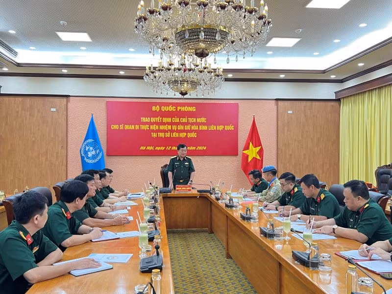 Quang cảnh buổi lễ.