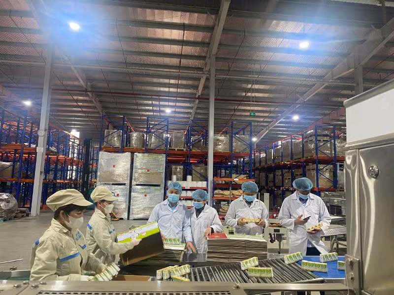 Kiểm tra tại Công ty cổ phần Sữa và đồ uống Việt Nam, Khu công nghiệp Bá Thiện 2, (huyện Bình Xuyên, Vĩnh Phúc).