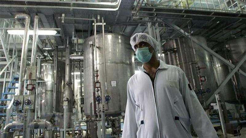 Bên trong một cơ sở làm giàu urani ở Iran. (Ảnh: AFP/TTXVN)