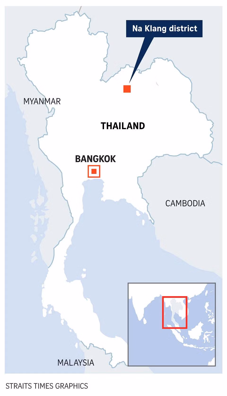 Vị trí xảy ra vụ nổ súng. (Nguồn: The Straits Times)