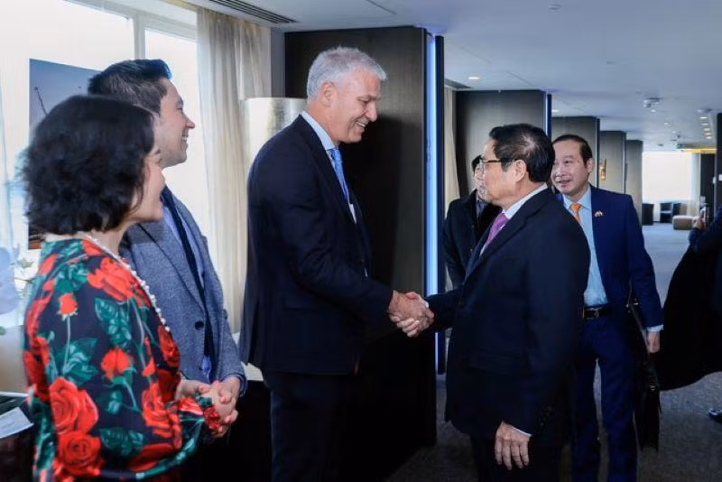 Chủ tịch BVA Andries Gryffroy cho biết, Bỉ và châu Âu đang tìm kiếm các đối tác ổn định và Việt Nam là một lựa chọn. (Ảnh: Nhật Bắc)