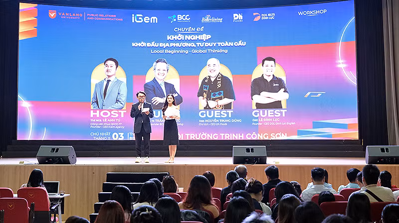 Toàn cảnh buổi tọa đàm.