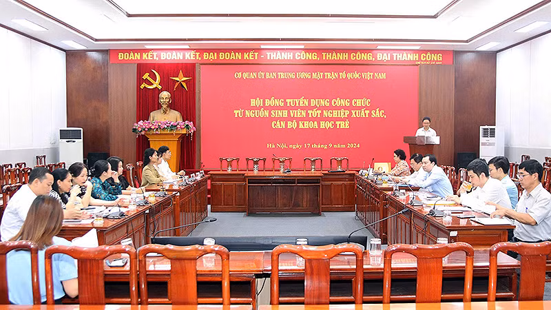 Toàn cảnh buổi lễ.