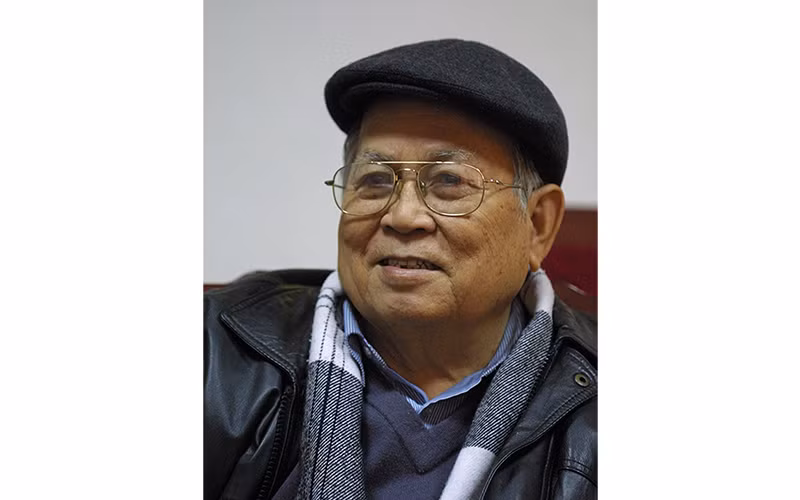 Nhà văn Hồ Phương. (Ảnh NGUYỄN ĐÌNH TOÁN)