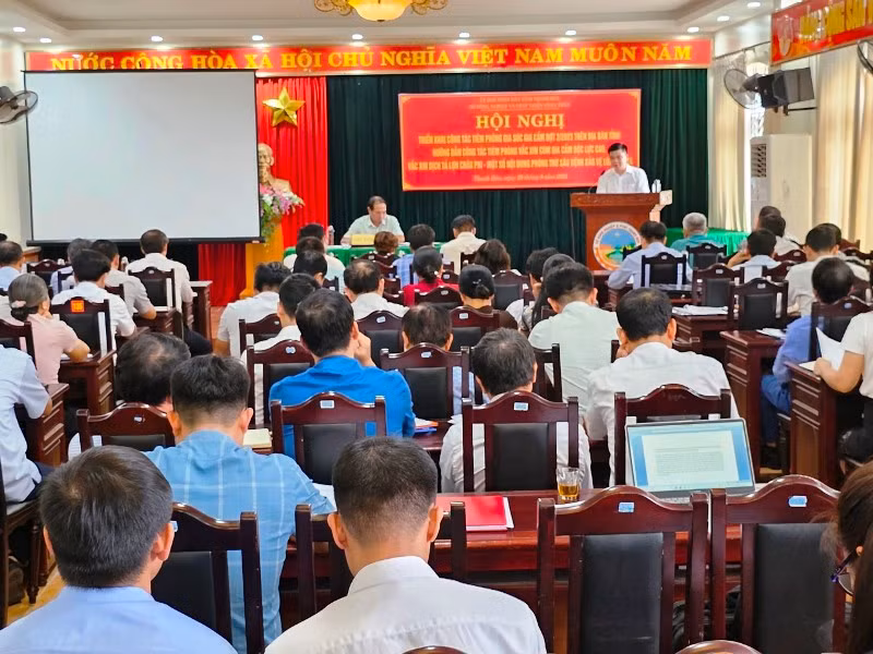 Quang cảnh hội nghị.