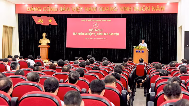 Quang cảnh hội nghị.