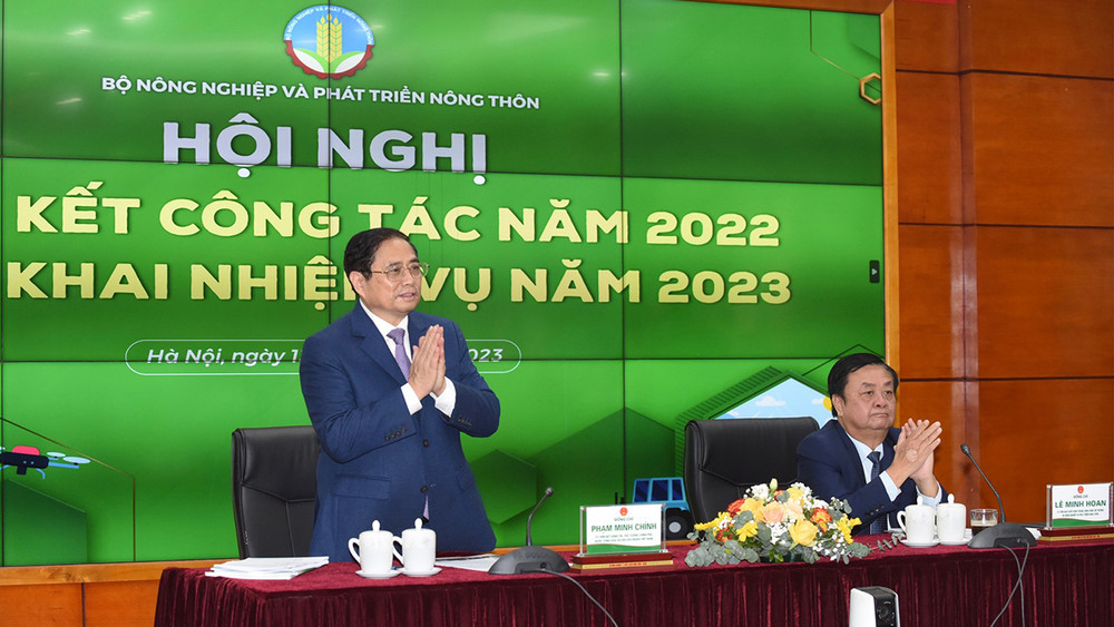 Thủ tướng Phạm Minh Chính tại hội nghị.
