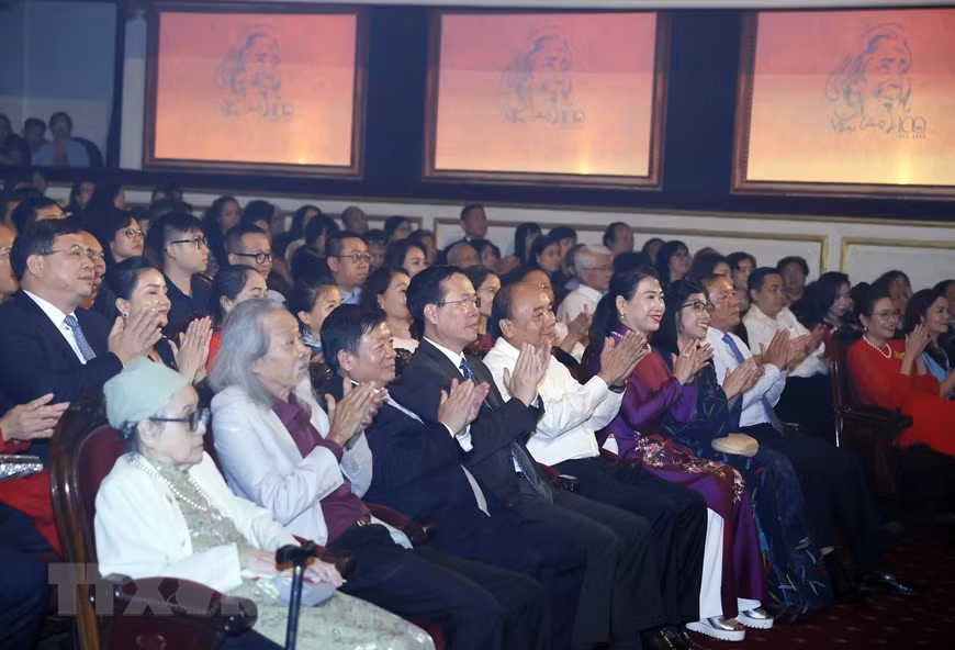 [Ảnh] Chương trình nghệ thuật kỷ niệm 100 năm ngày sinh Nhạc sĩ Văn Cao ảnh 6