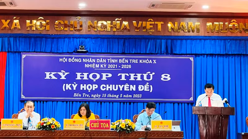 Hội đồng nhân dân tỉnh Bến Tre tổ chức Kỳ họp thứ 8 thông qua nhiều nghị quyết quan trọng phát triển kinh tế-xã hội.