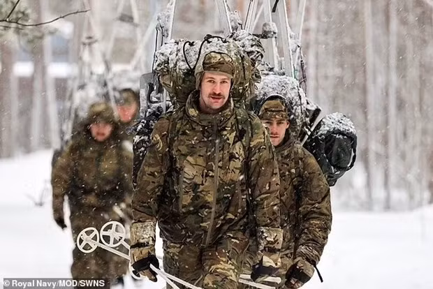 Anh mở căn cứ quân sự ở miền bắc Na Uy. (Ảnh: dailymail.co.uk/TTXVN)